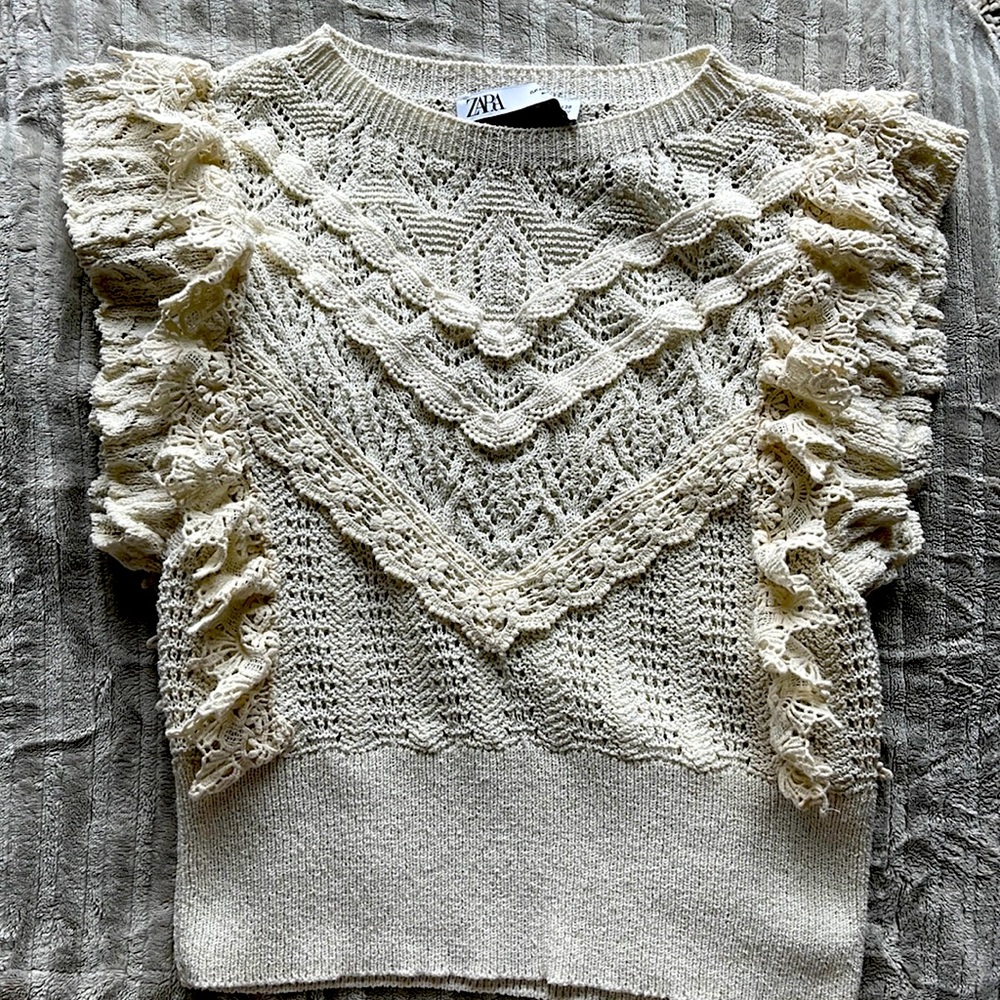 Zara  crop top